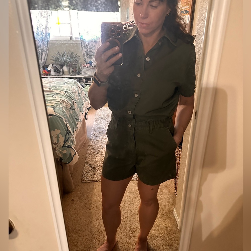 LEVI'S Women's Heritage Cotton Denim Romper NWT - Picture 13 of 14
